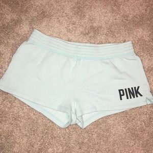 VS PINK blue shorts
